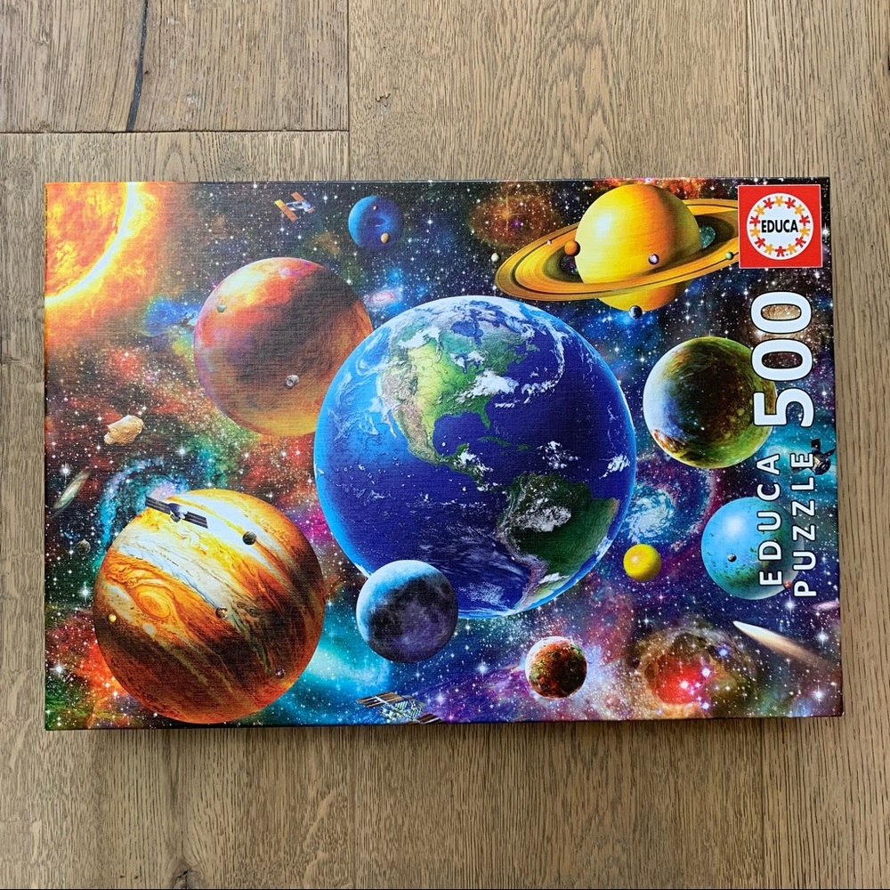 EDUCA 500 Piece Space Planet Puzzle